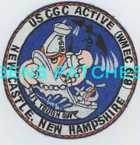 COAST GUARD,NEW HAMPSHIRE,NEW CASTLE,USCGC ACTIVE,WMEC 619,LIL TOUGH GUY 1,6 INCHES